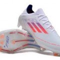 Adidas F50 Adizero FG Firm Ground Krampon - Beyaz/Kırmızı/Mavi
