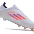 Adidas F50 Adizero FG Firm Ground Krampon - Beyaz/Kırmızı/Mavi