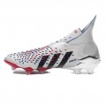 adidas Predator Freak .1 FG/AG Gösteri Parçası - Gümüş/Siyah/Kırmızı